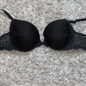 black bra